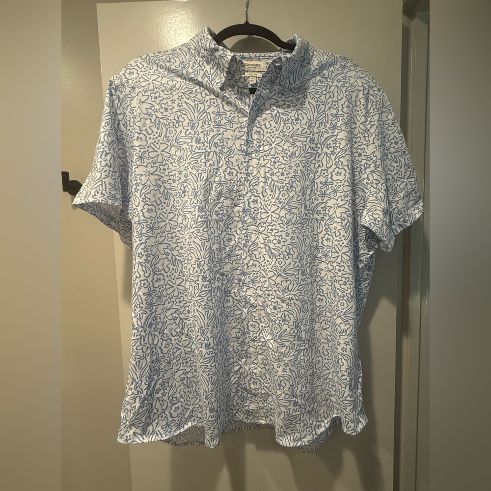 Men’s Bonobos Jersey Riviera Short Sleeve Shirt